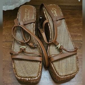 Sam Edelman Platform Sandals Size 9.5